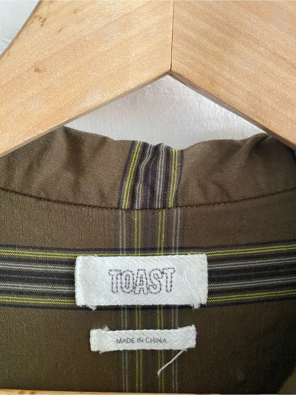 Lovely Toast UK plaid green dress sz M / UK10 - Picture 3 of 6